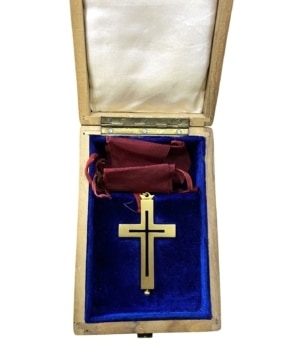 GREECE, ORDER OF ORTHODOX CRUSADERS OF THE PATRIARCHATE  OF JERUSALEM Θρησκευτικά - Εκκλησιαστικά Μετάλλια & Τάγματα